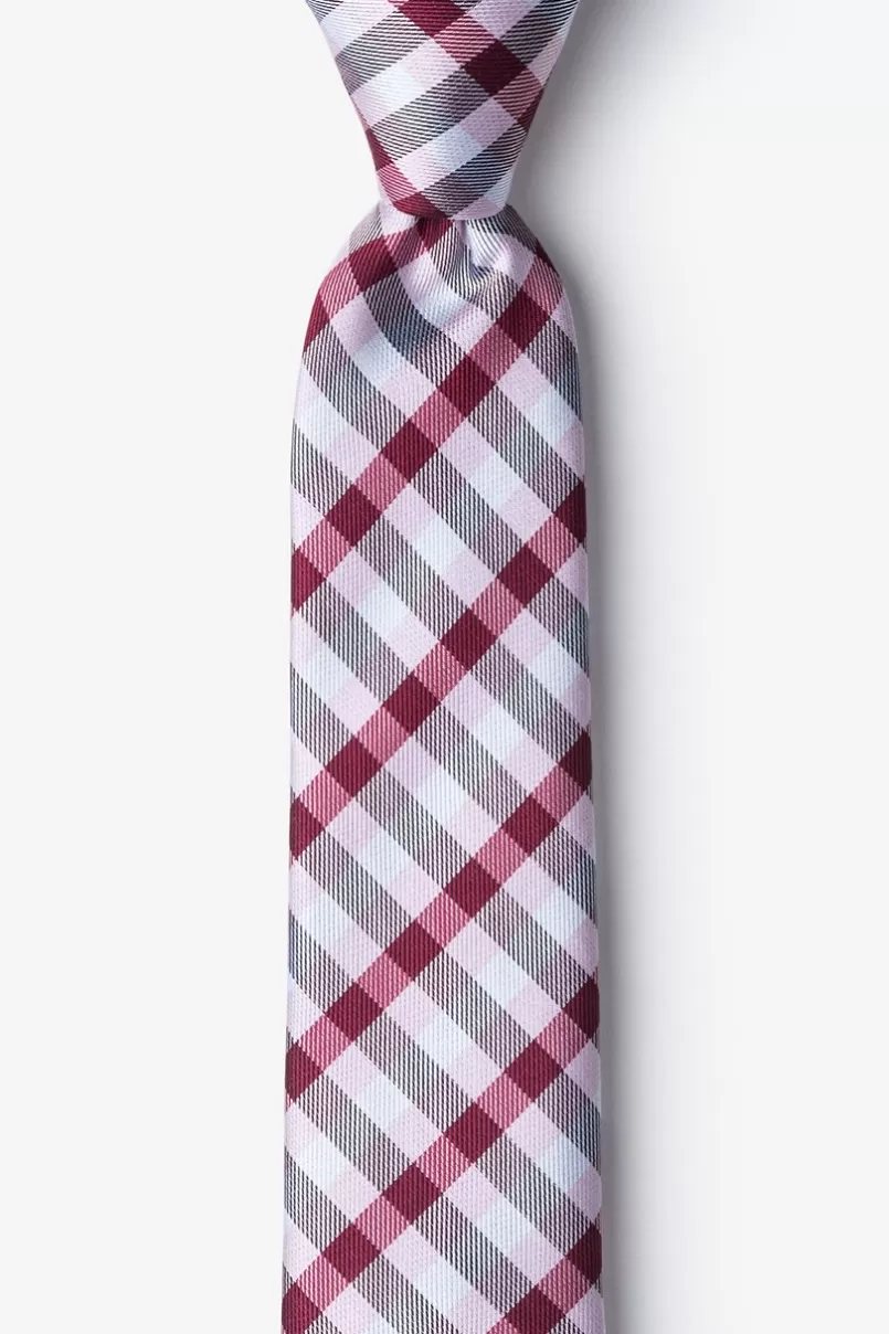 Ties Bora Bora Skinny Tie Pink Clearance