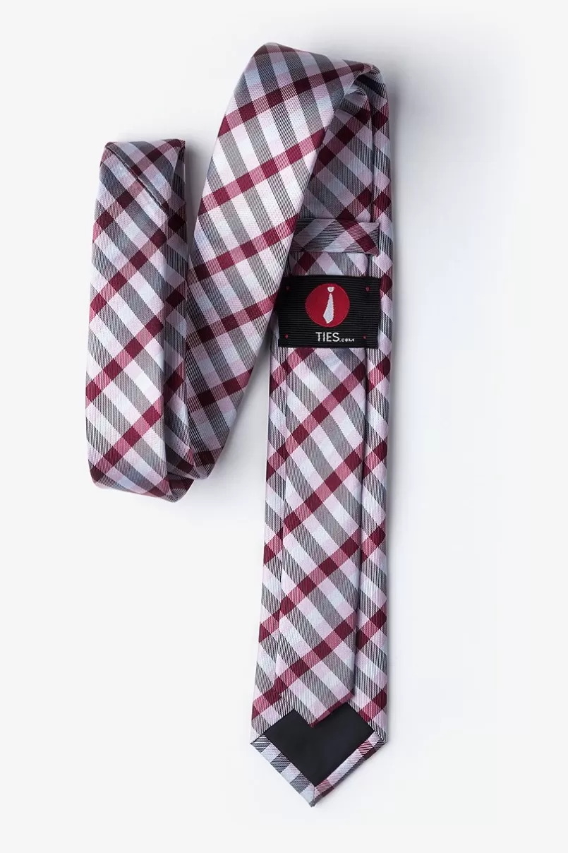 Ties Bora Bora Skinny Tie Pink Clearance