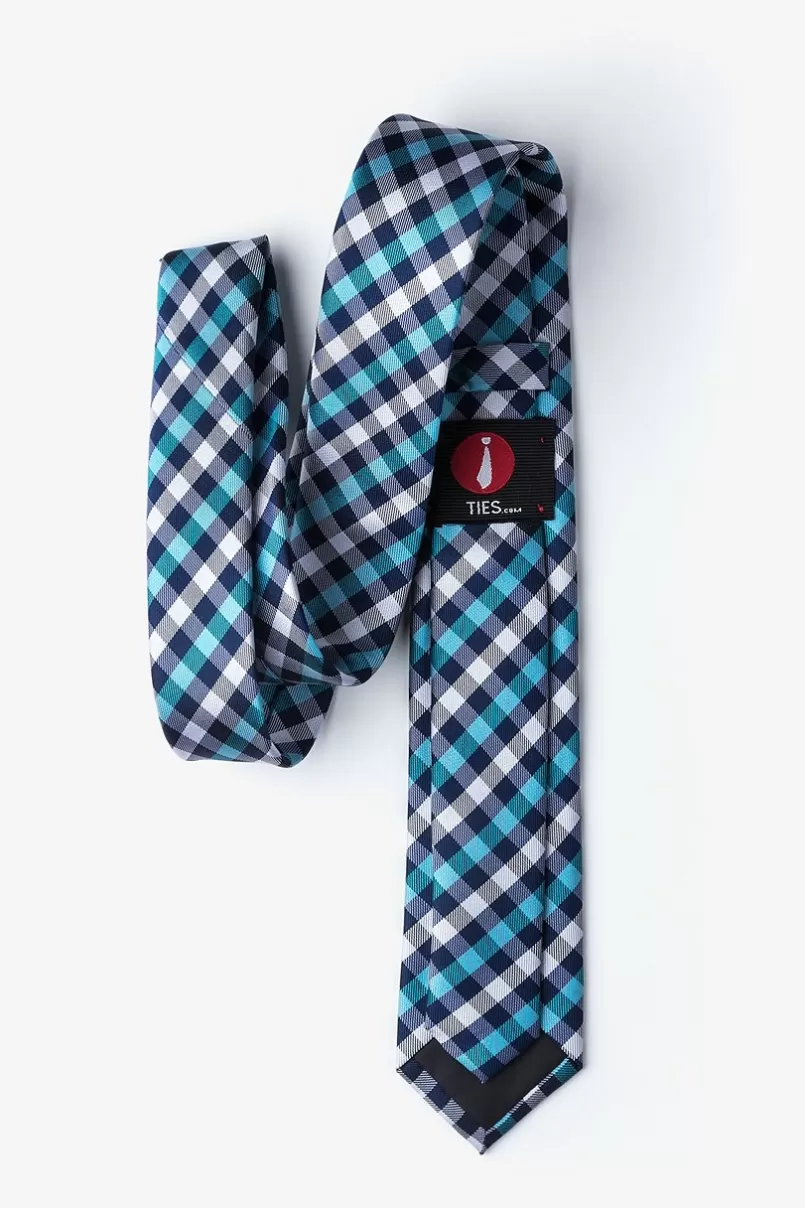 Ties Bora Bora Skinny Tie Turquoise Sale