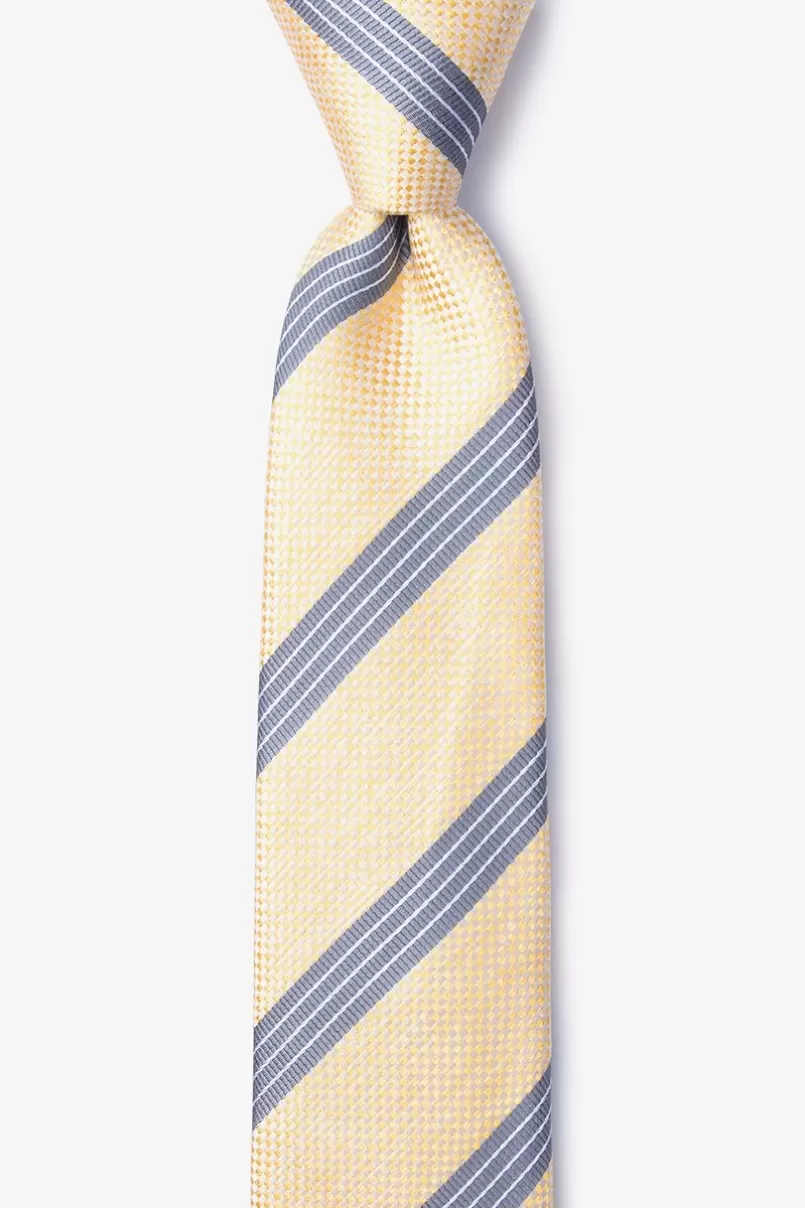 Ties Bronsa Skinny Tie Yellow Sale