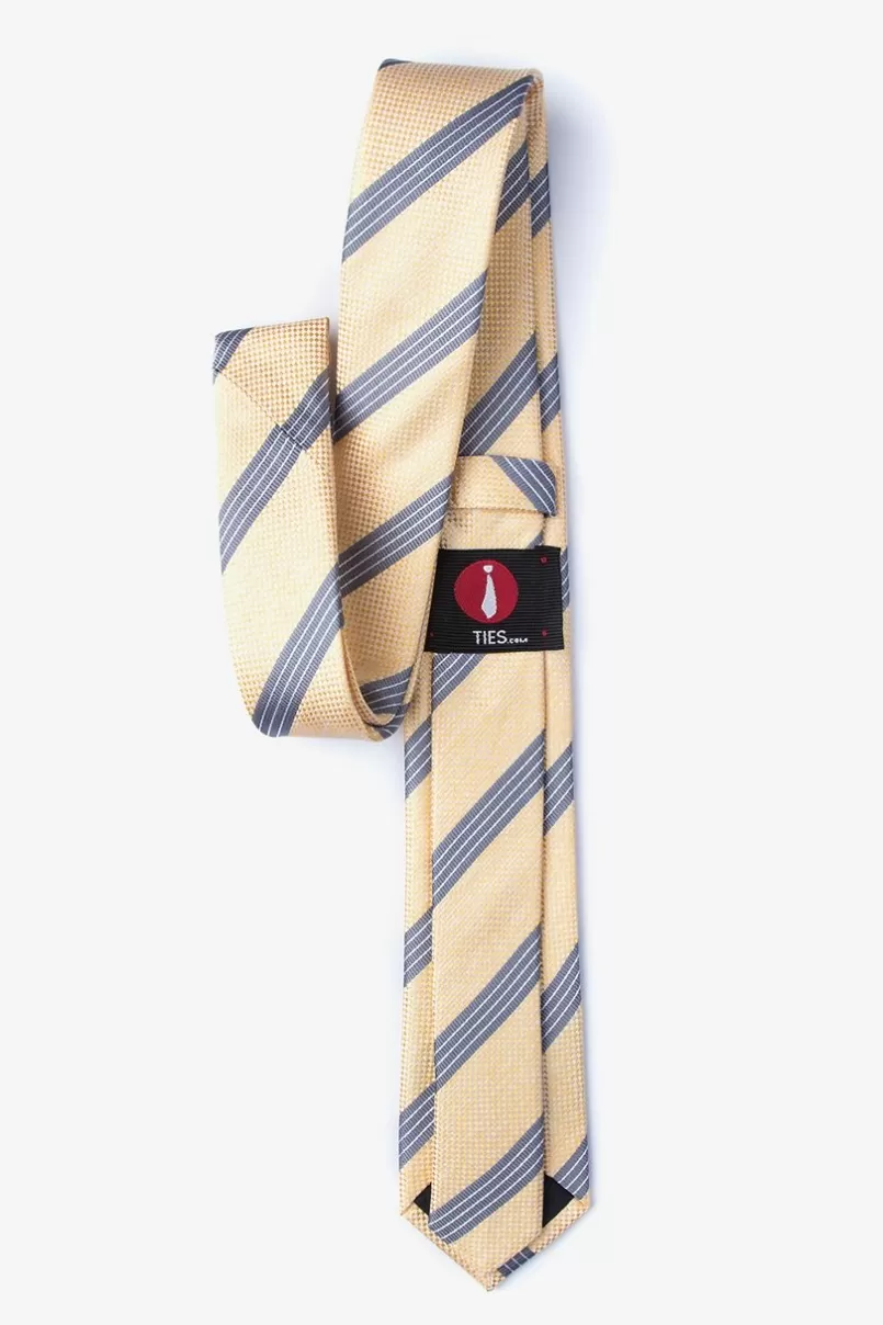 Ties Bronsa Skinny Tie Yellow Sale