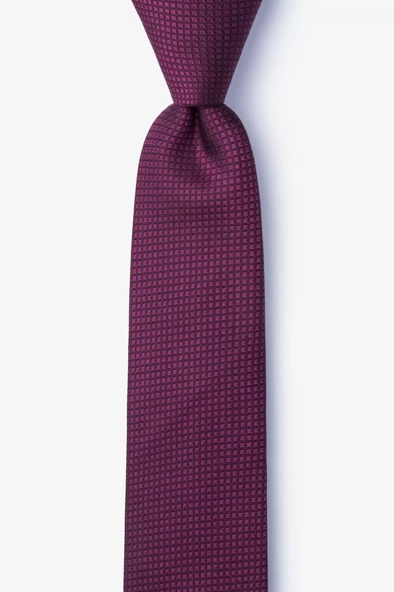 Ties Buck Skinny Tie Red Sale