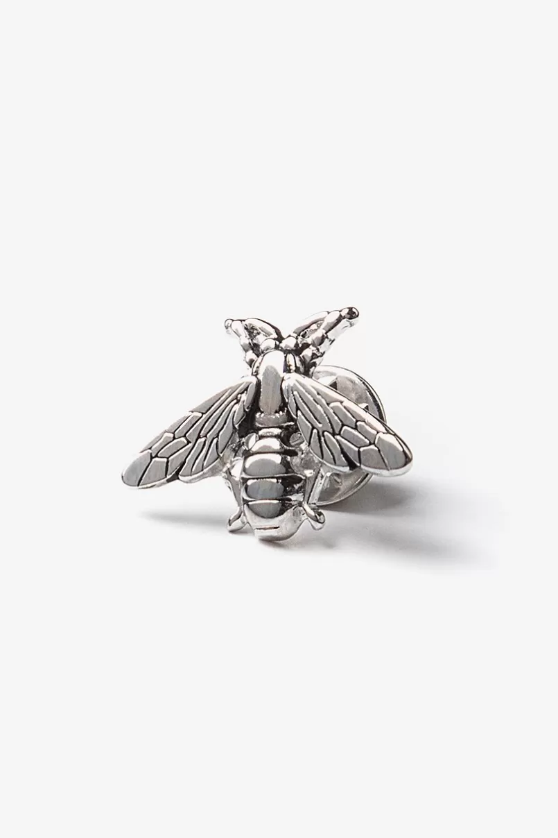 Ties Bumblebee Silver Lapel Pin Online