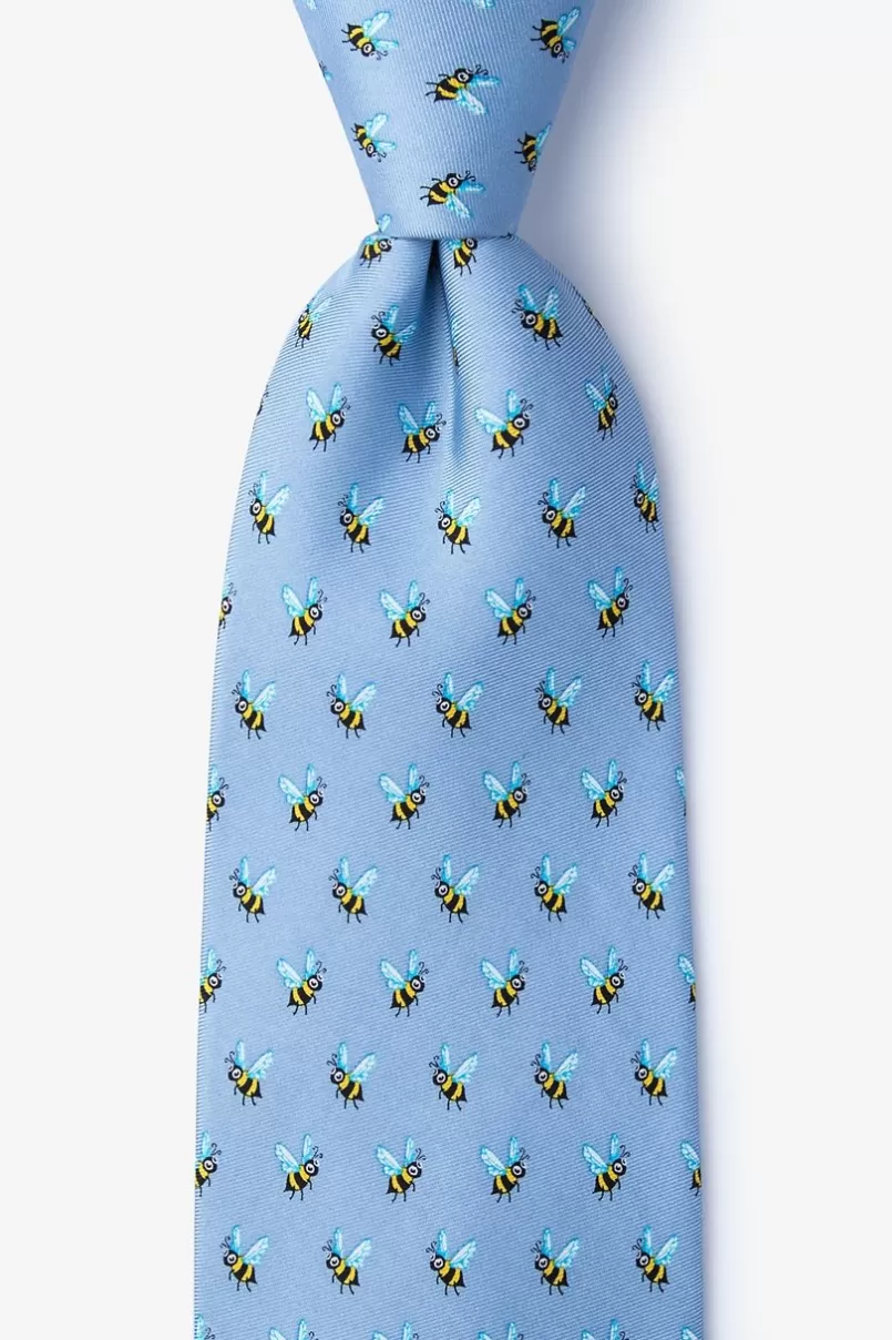 Ties Buzz off Light Blue Tie Best