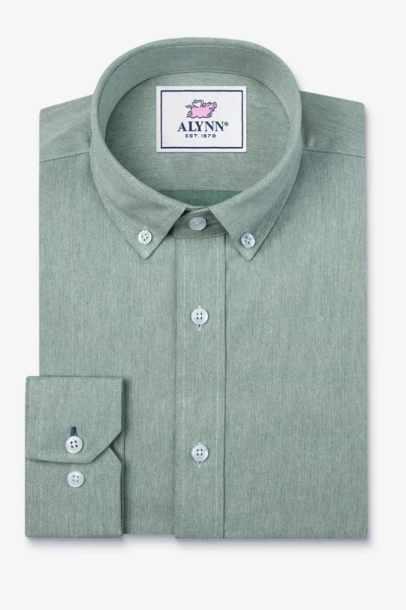 Ties Caden Business Casual Shirt Green Sale