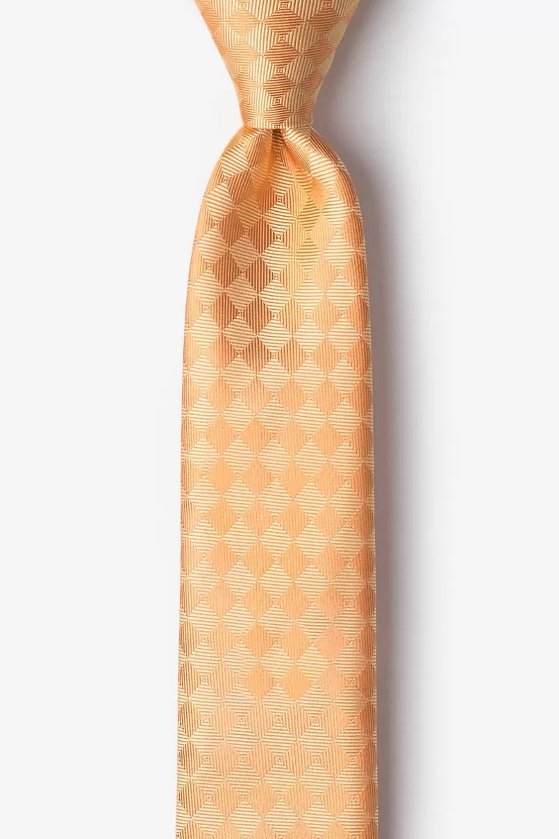 Ties Cape Cod Orange Skinny Tie Hot