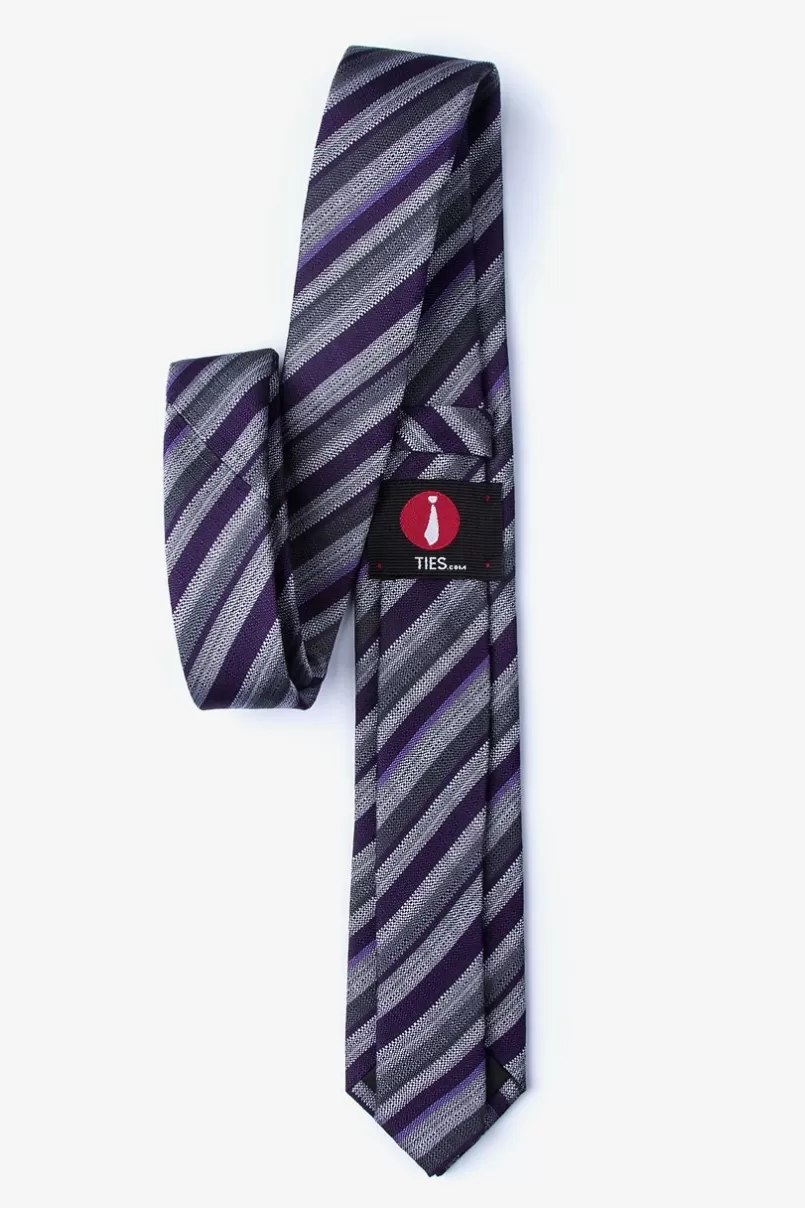 Ties Carn Skinny Tie Purple Best