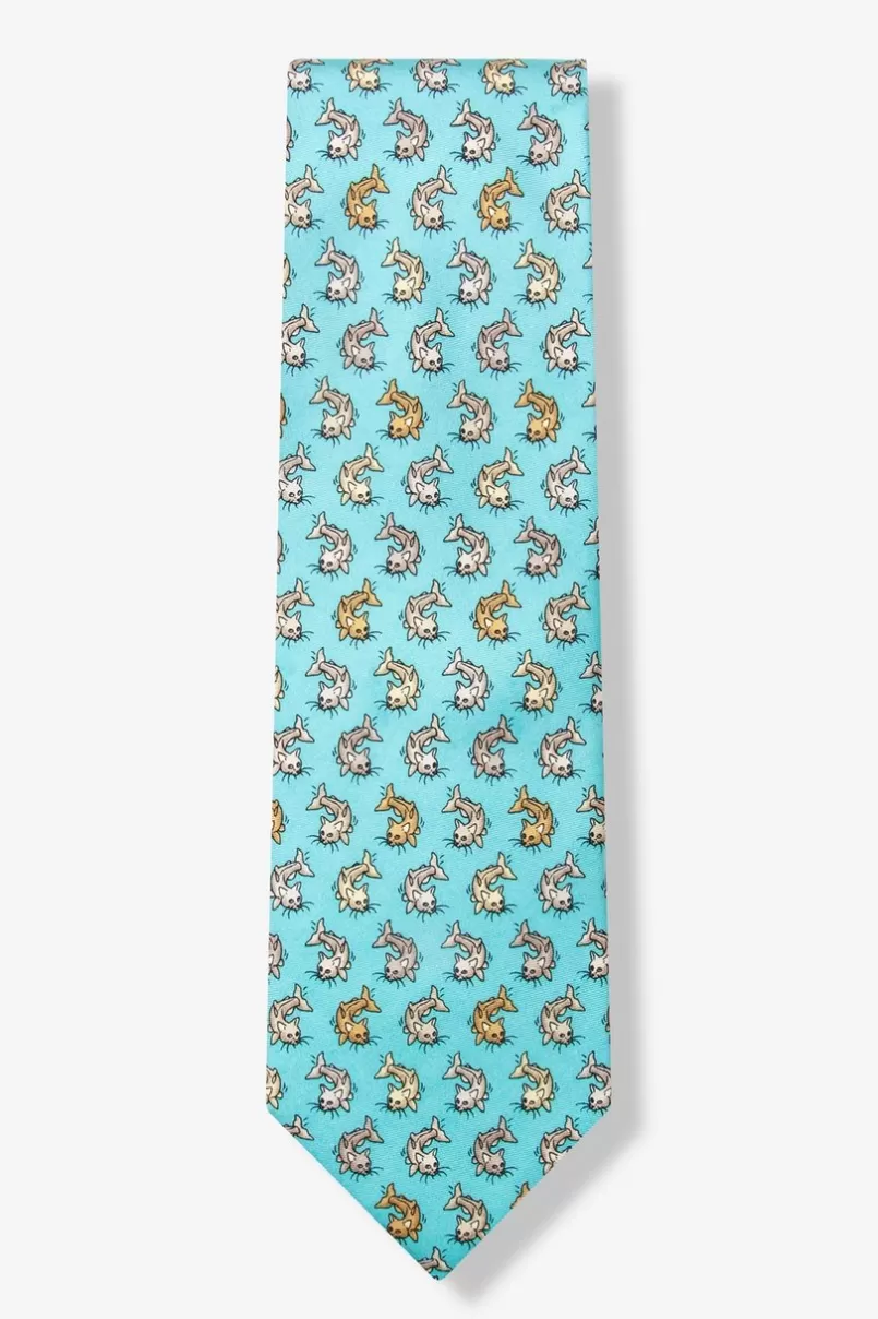 Ties Catfish Aqua Tie Flash Sale