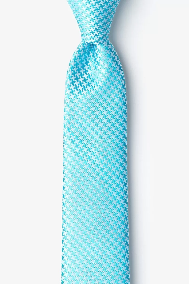 Ties Cebu Turquoise Skinny Tie New