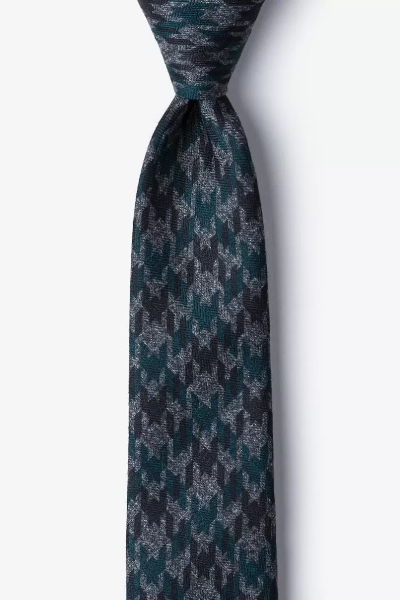 Ties Chandler Skinny Tie Green Flash Sale