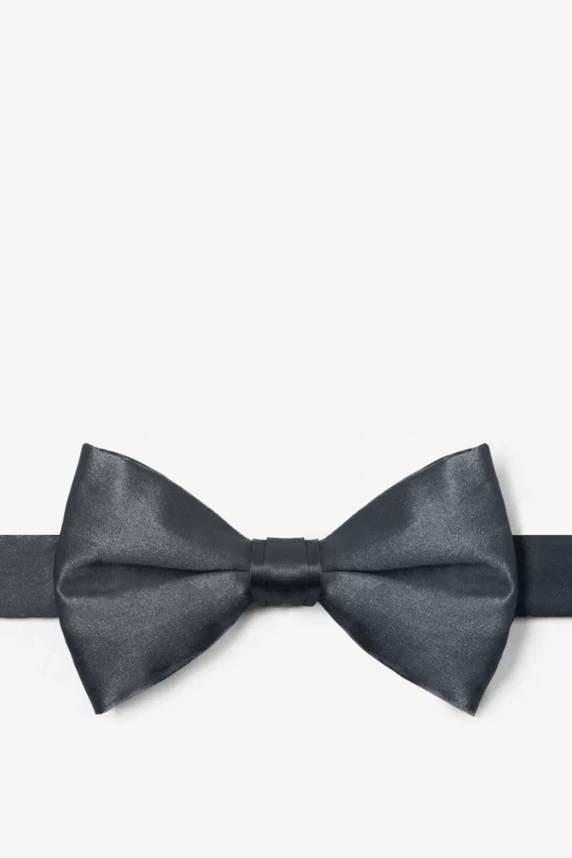 Ties Pre-Tied Bow Tie Charcoal Outlet