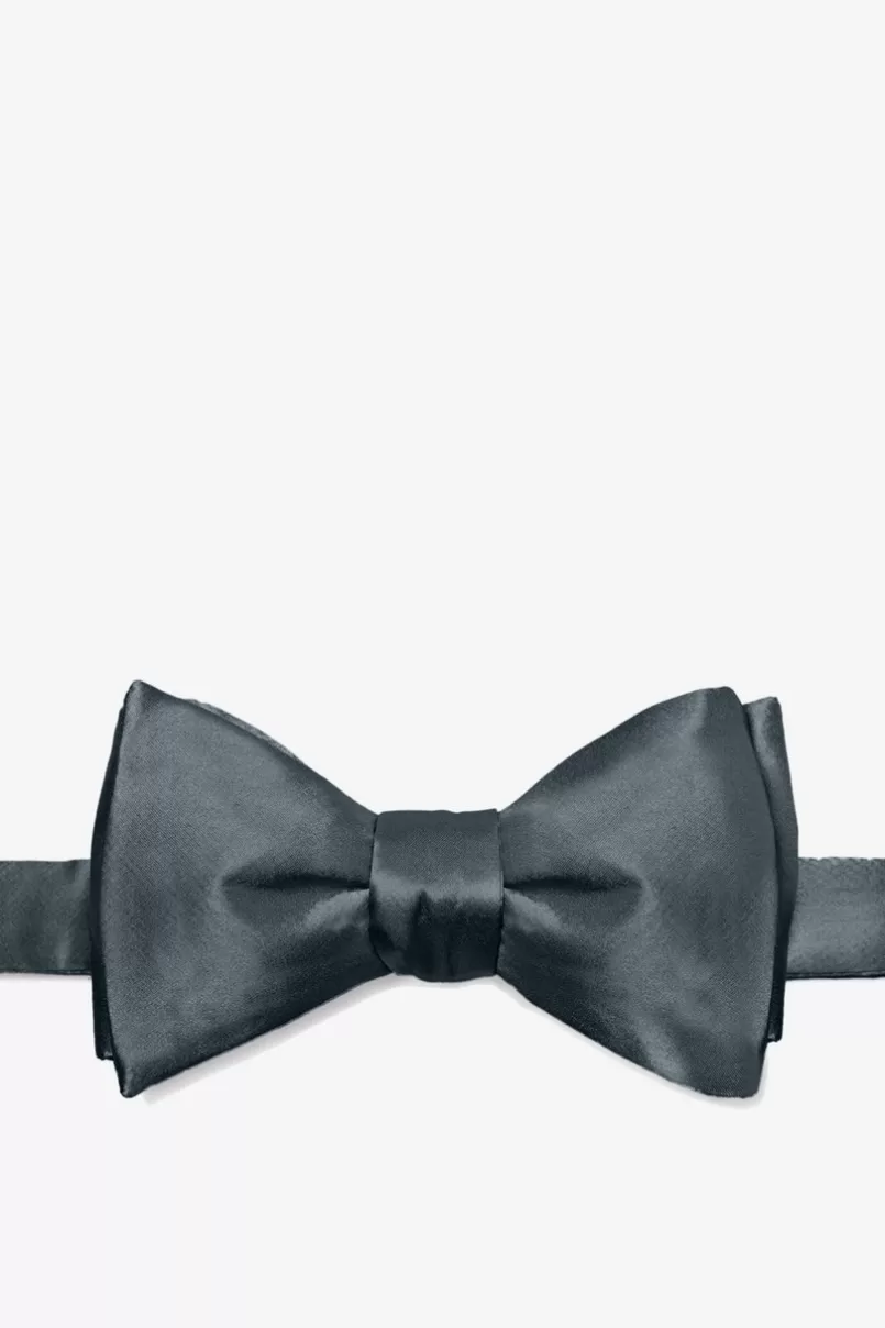 Ties Self-Tie Bow Tie Charcoal New