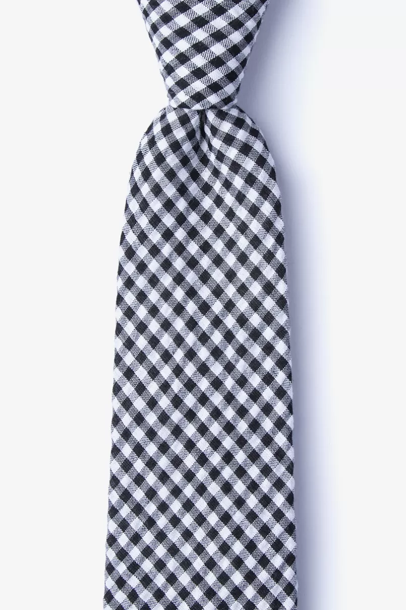 Ties Chardon Black Extra Long Tie Sale