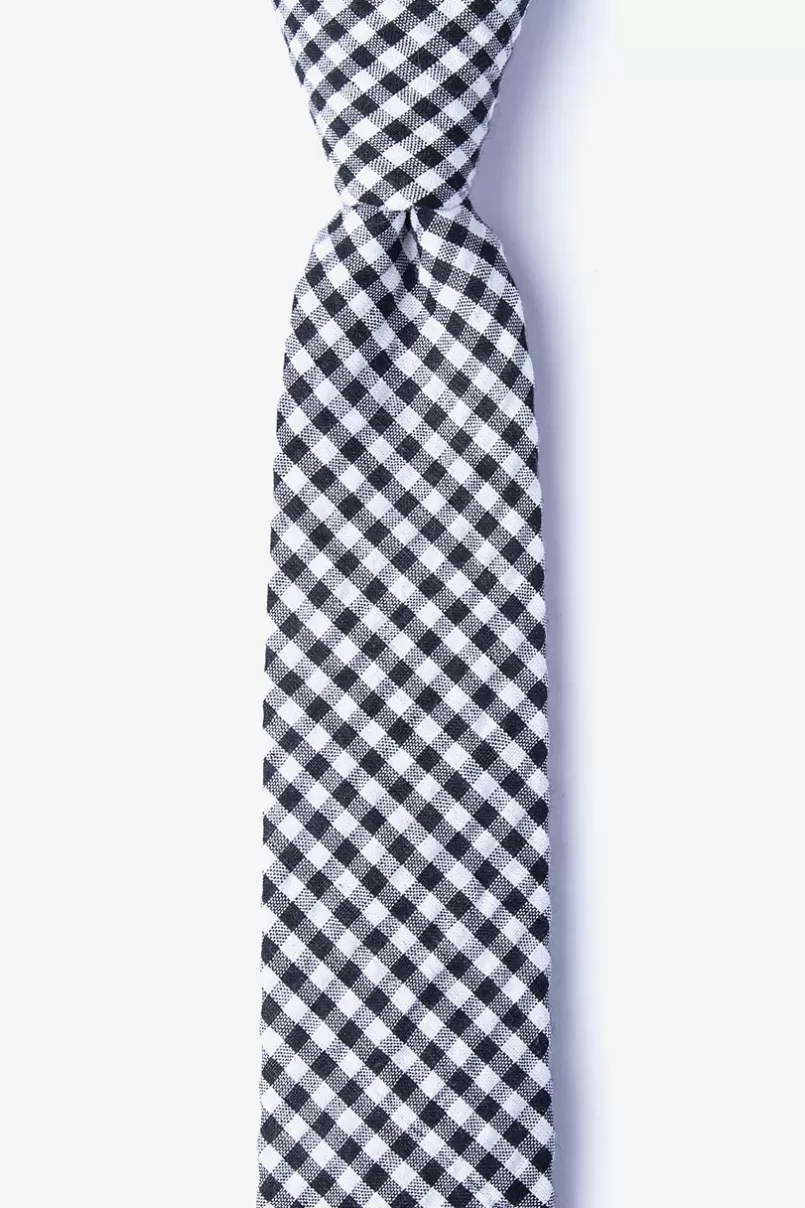 Ties Chardon Skinny Tie Black Best