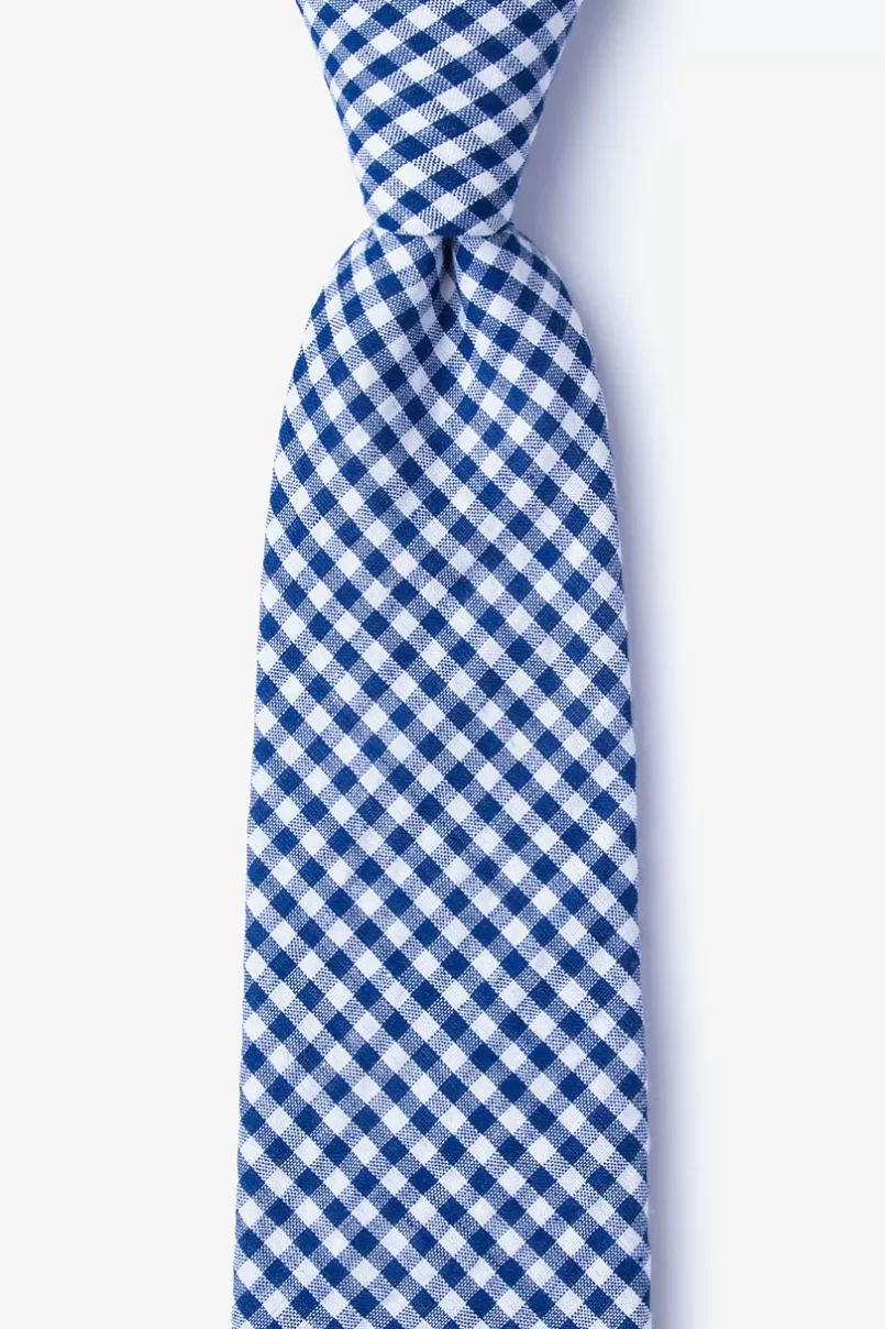 Ties Chardon Navy Blue Tie NavyBlue Store