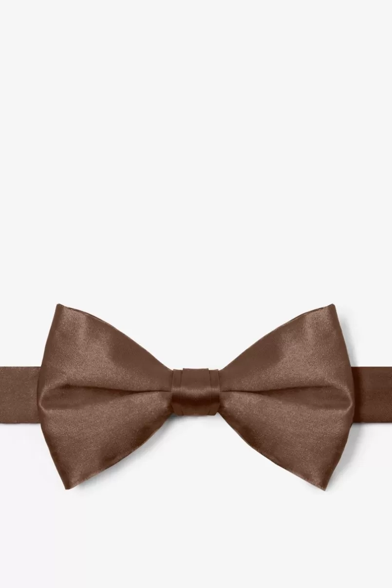 Ties Pre-Tied Bow Tie Chestnut Best Sale