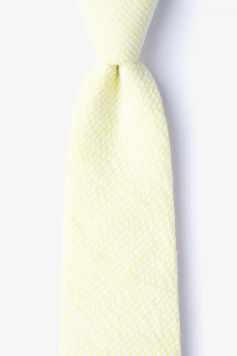 Ties Cheviot Tie Yellow New