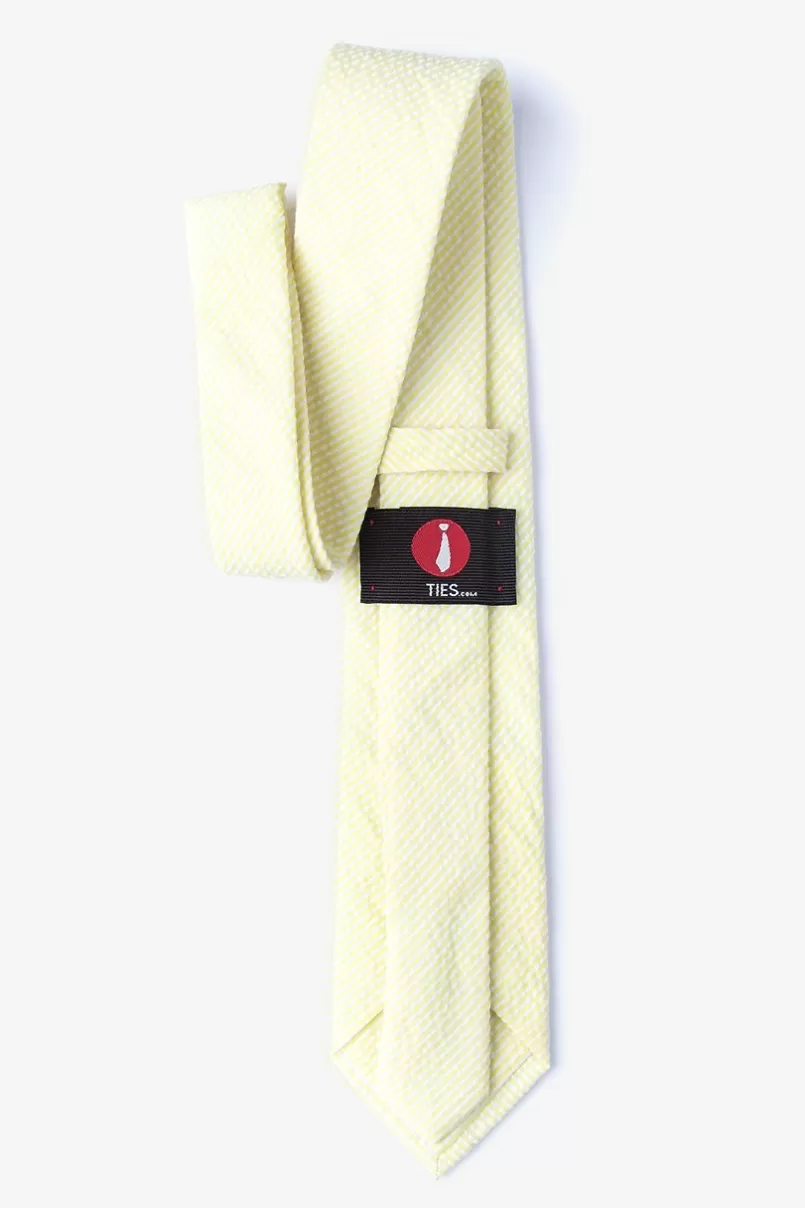 Ties Cheviot Tie Yellow New