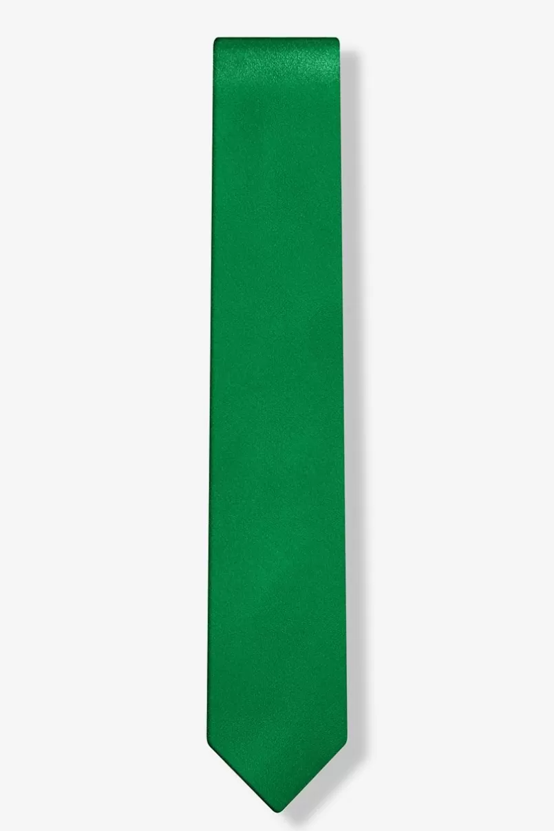 Ties Christmas Green 2.25" Skinny Tie ChristmasGreen Discount