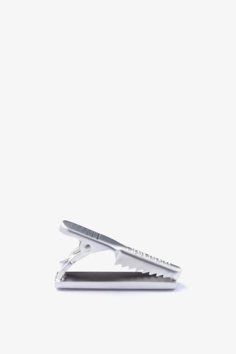 Ties Chrome Curved Tie Bar Silver Discount