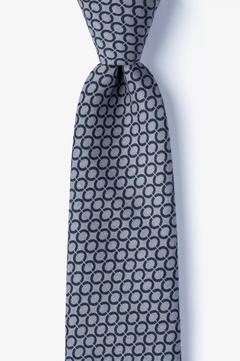 Ties Circleville Gray Tie Flash Sale