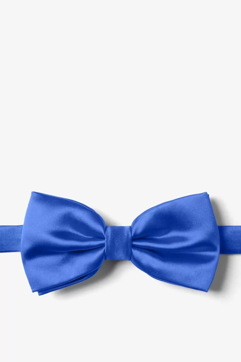 Ties Classic Blue Pre-Tied Bow Tie ClassicBlue New