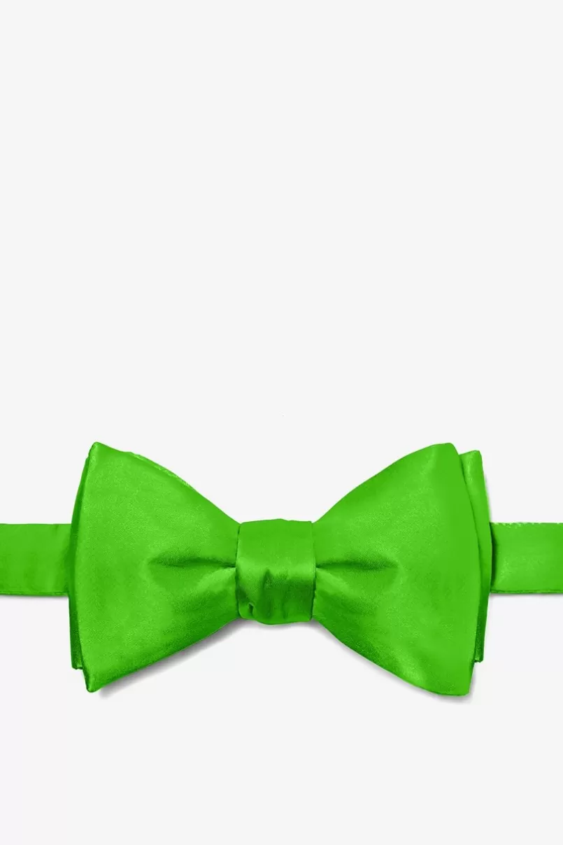 Ties Classic Green Self-Tie Bow Tie ClassicGreen Best Sale