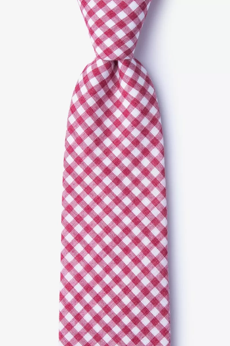 Ties Clayton Tie Red Flash Sale