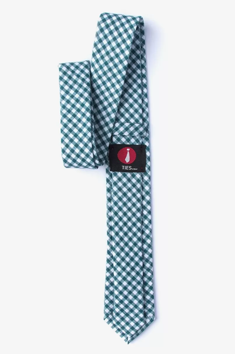 Ties Clayton Skinny Tie Teal Fashion