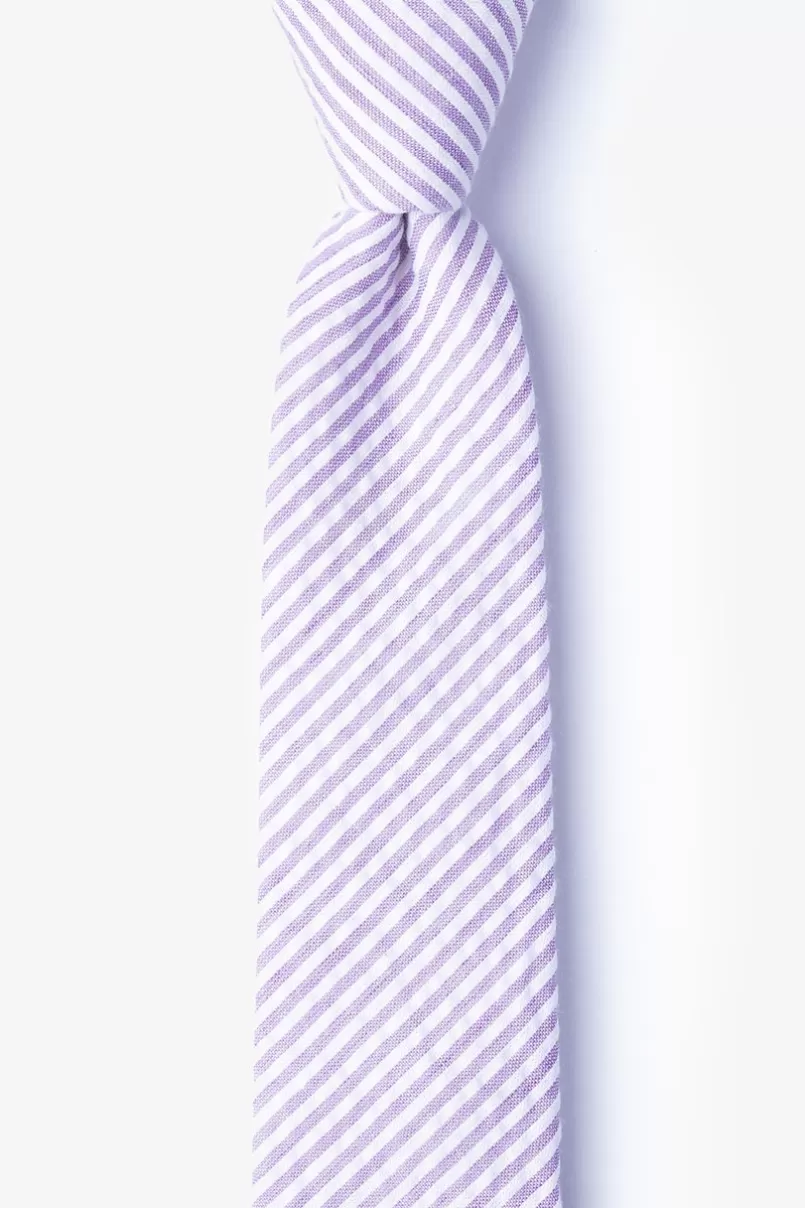 Ties Clyde Skinny Tie Purple Cheap