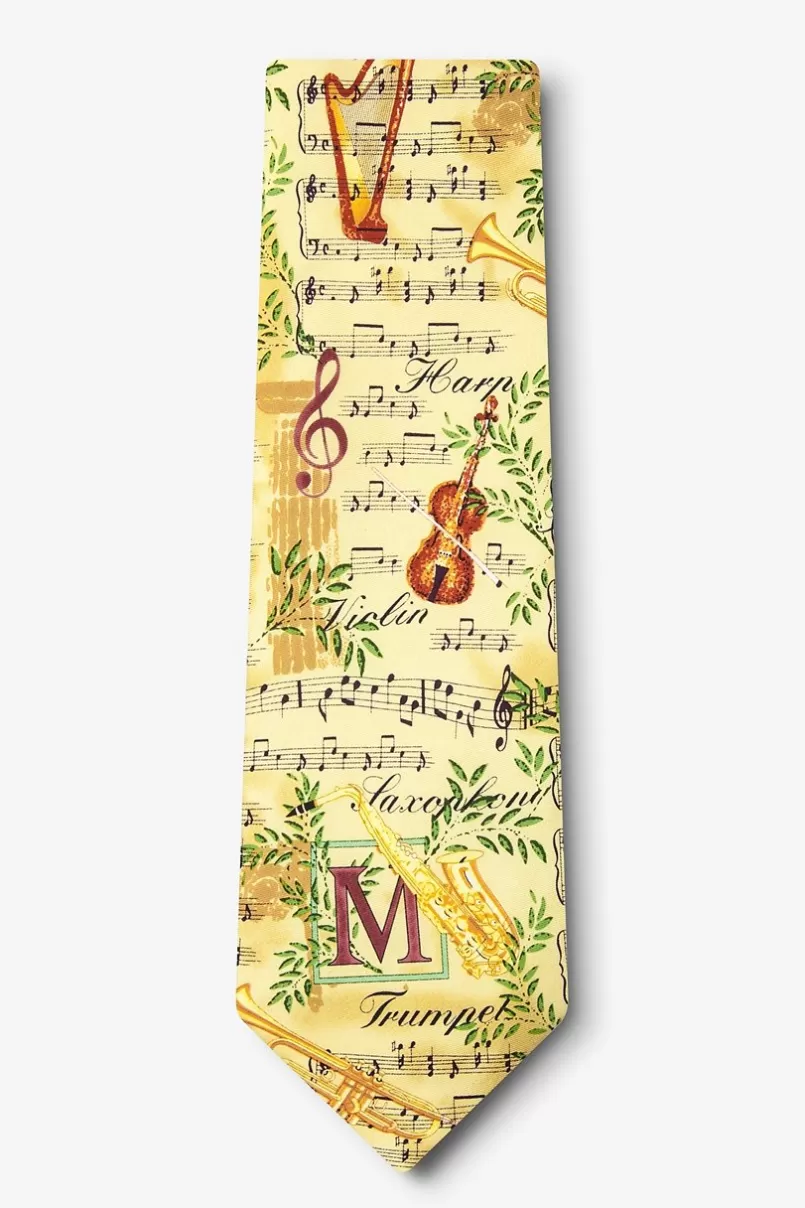 Ties Concerto Parchment Tie Sale