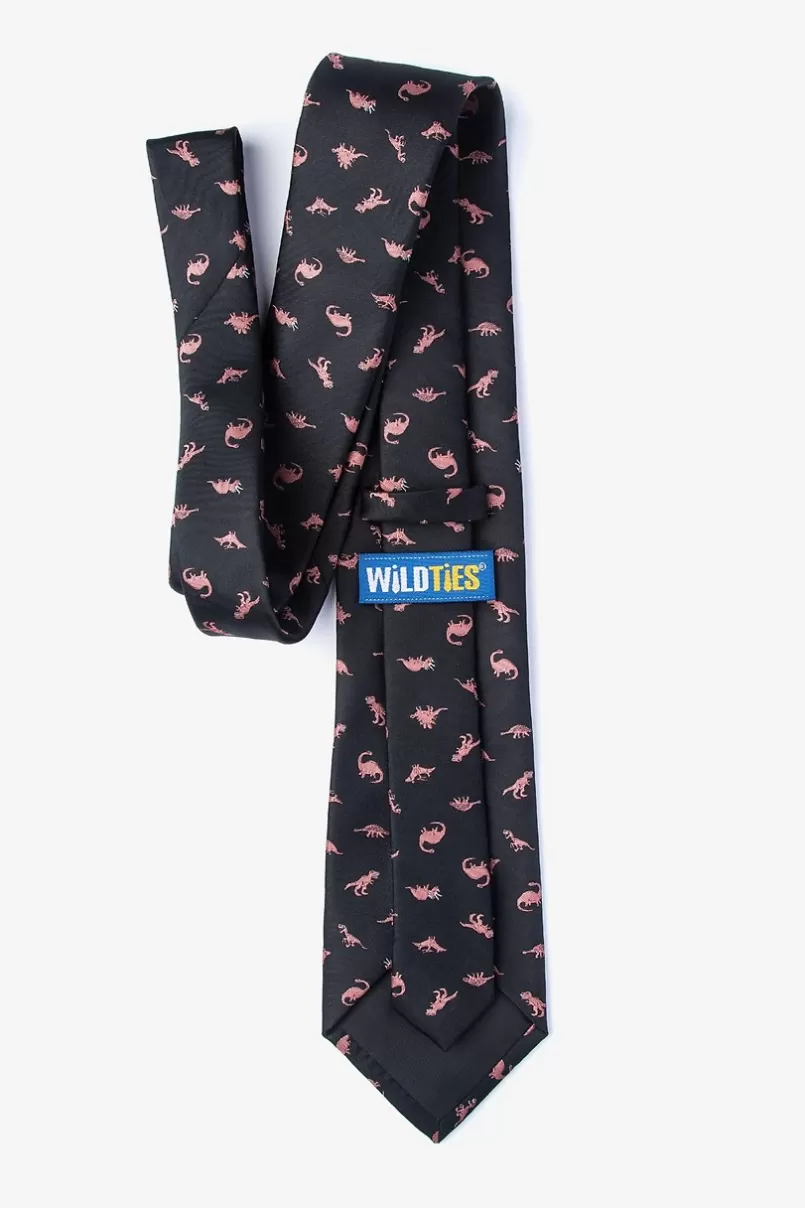 Ties Coral Dinosaurs Roaming Extra Long Tie Store