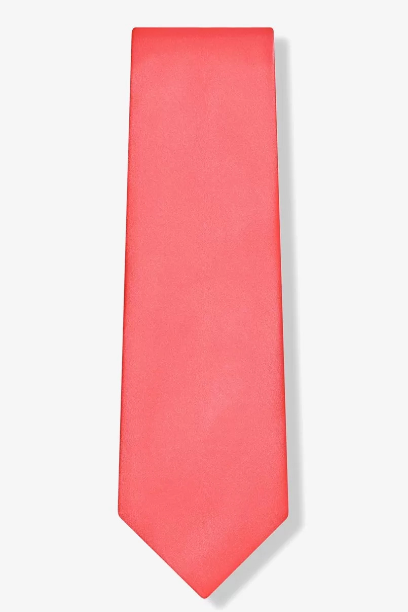 Ties Extra Long Tie Coral Sale