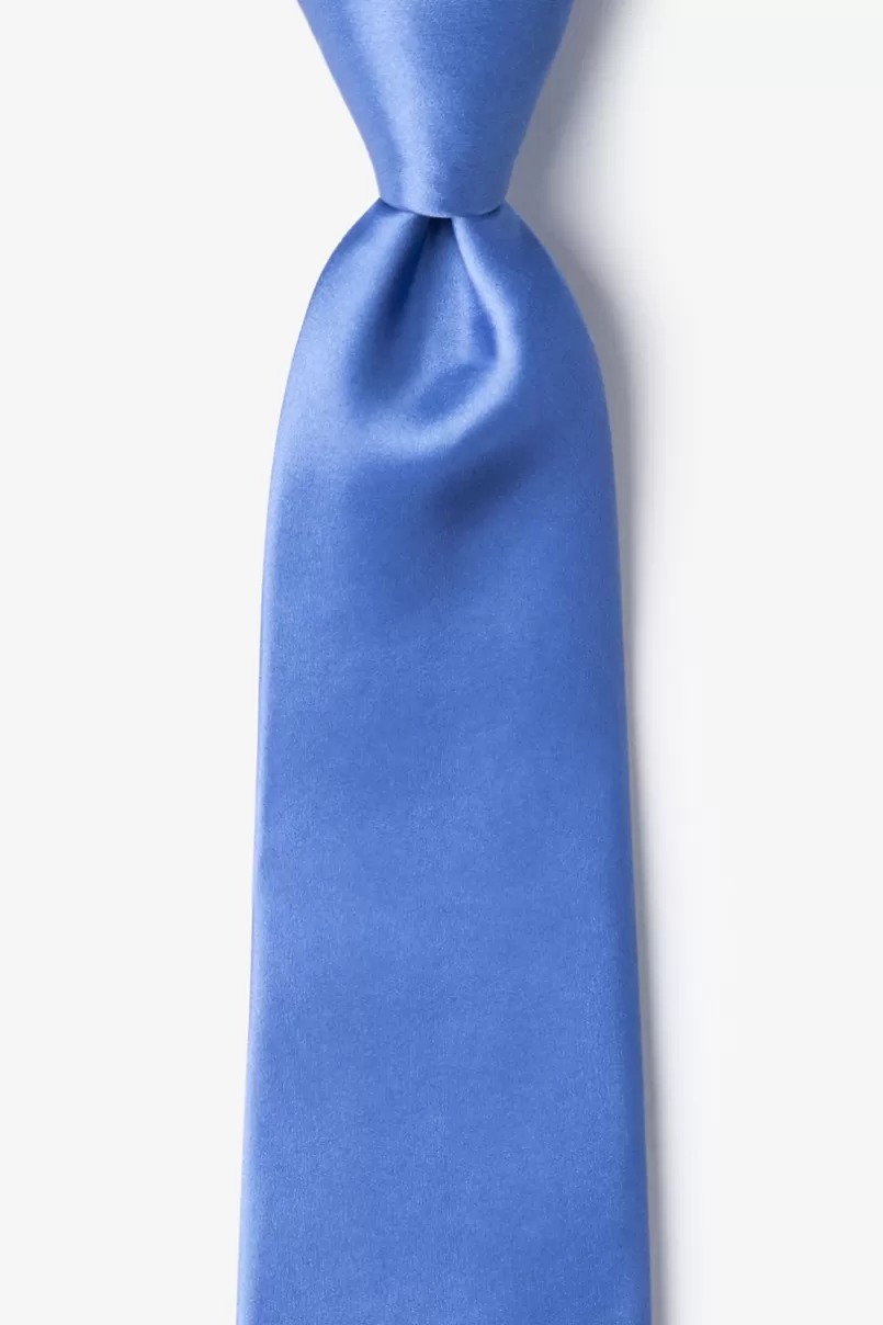 Ties Cornflower Blue Extra Long Tie CornflowerBlue Shop