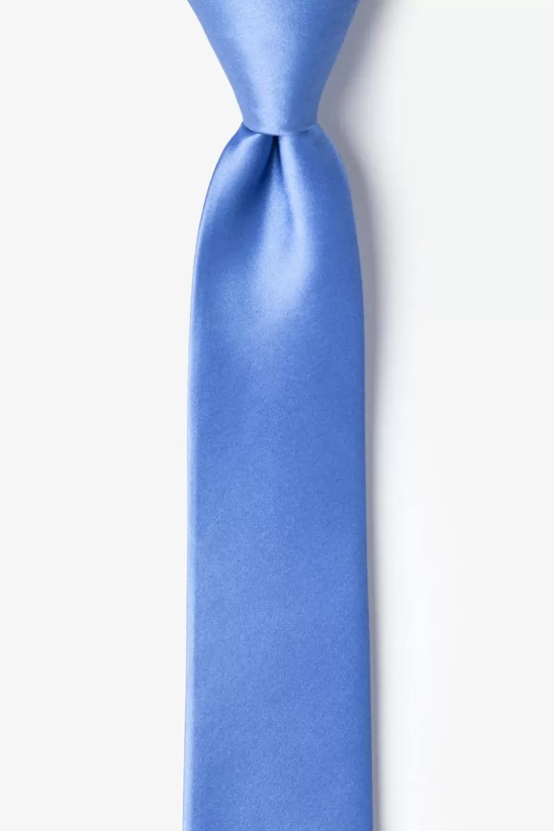 Ties Cornflower Blue Skinny Tie CornflowerBlue Best