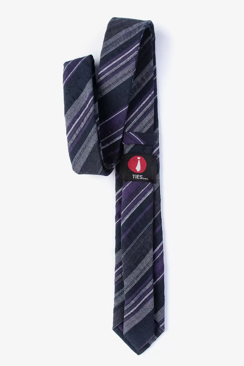 Ties Cortland Navy Blue Skinny Tie Hot