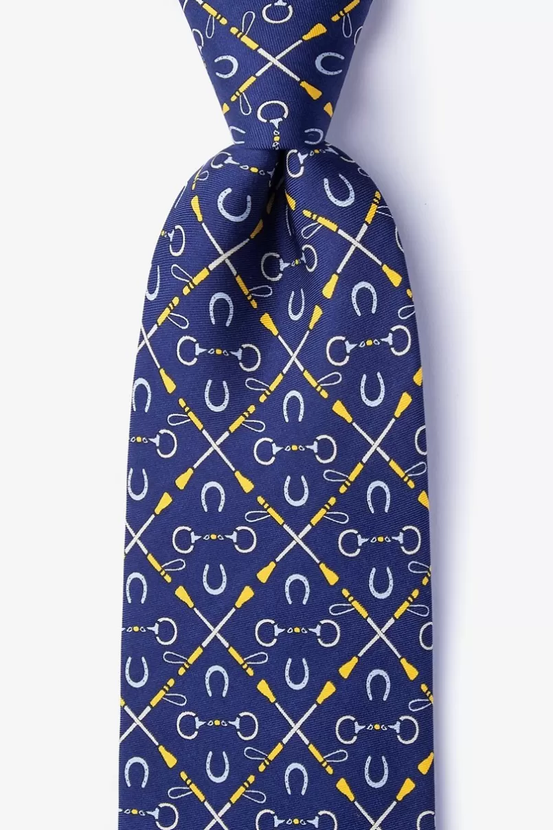 Ties Cream of the Crop Navy Blue Tie NavyBlue Outlet