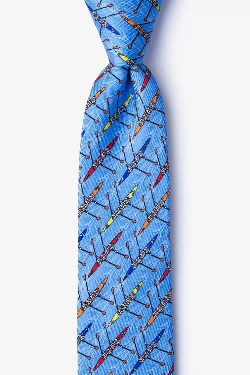 Ties Crew Tie Light Blue Skinny Tie Fashion