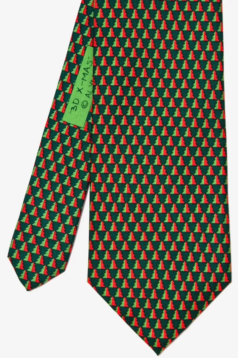 Ties 3D X-MAS Green Tie Online