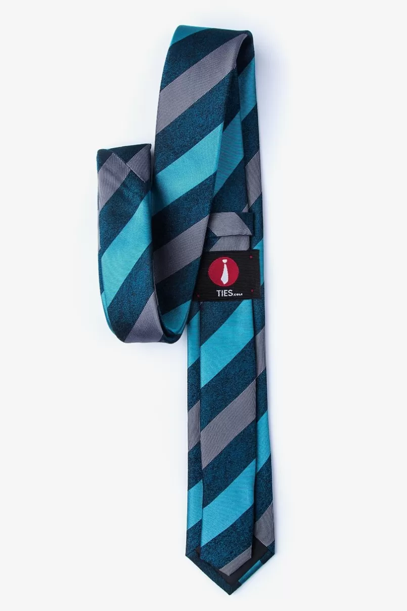 Ties Dee Skinny Tie Turquoise Outlet