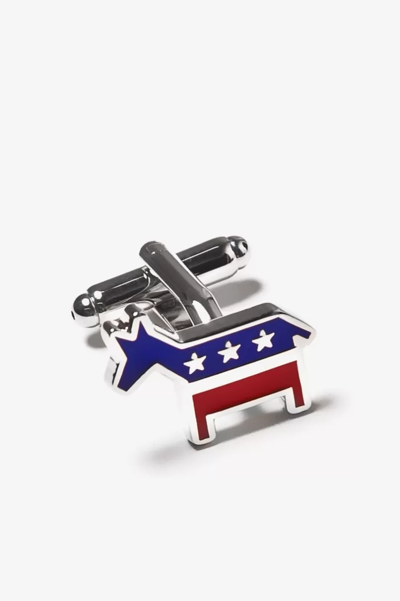 Ties Democratic Donkey Red Cufflinks Flash Sale