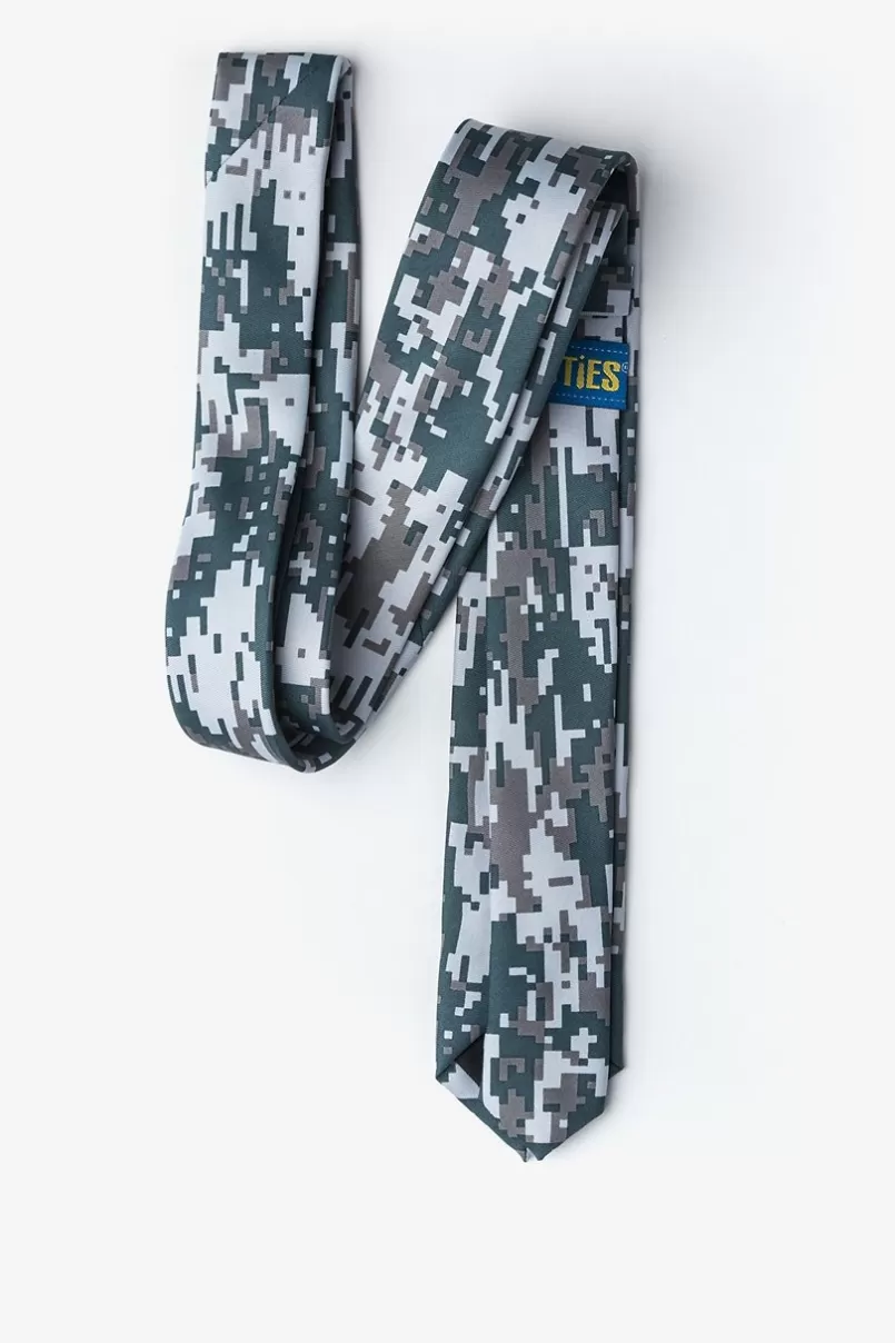 Ties Digital Camo Skinny Tie Gray Sale