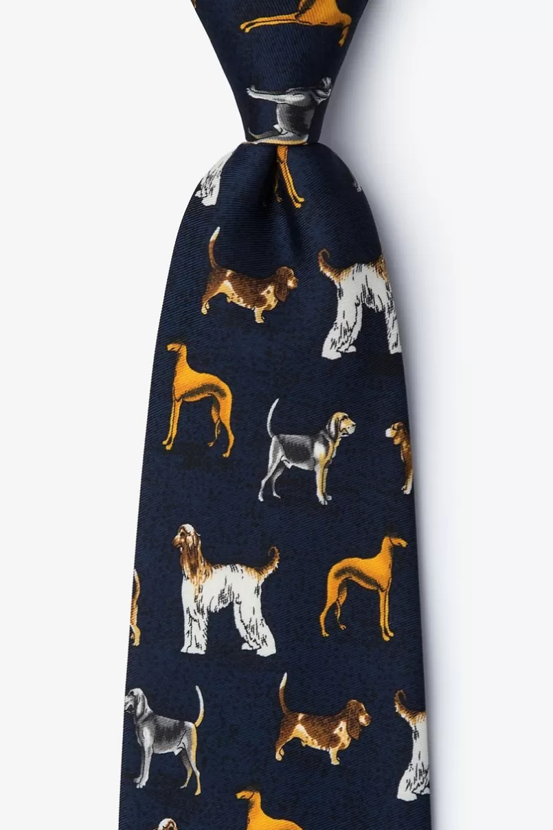 Ties Dog Breeds Navy Blue Tie Cheap