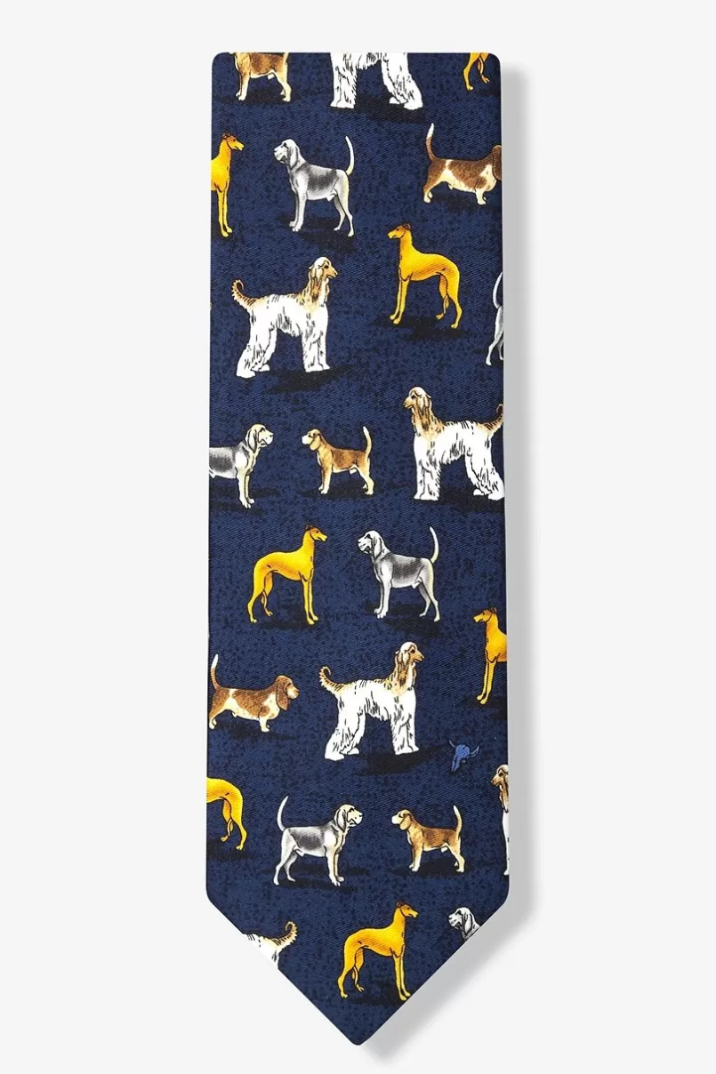 Ties Dog Breeds Navy Blue Tie Cheap