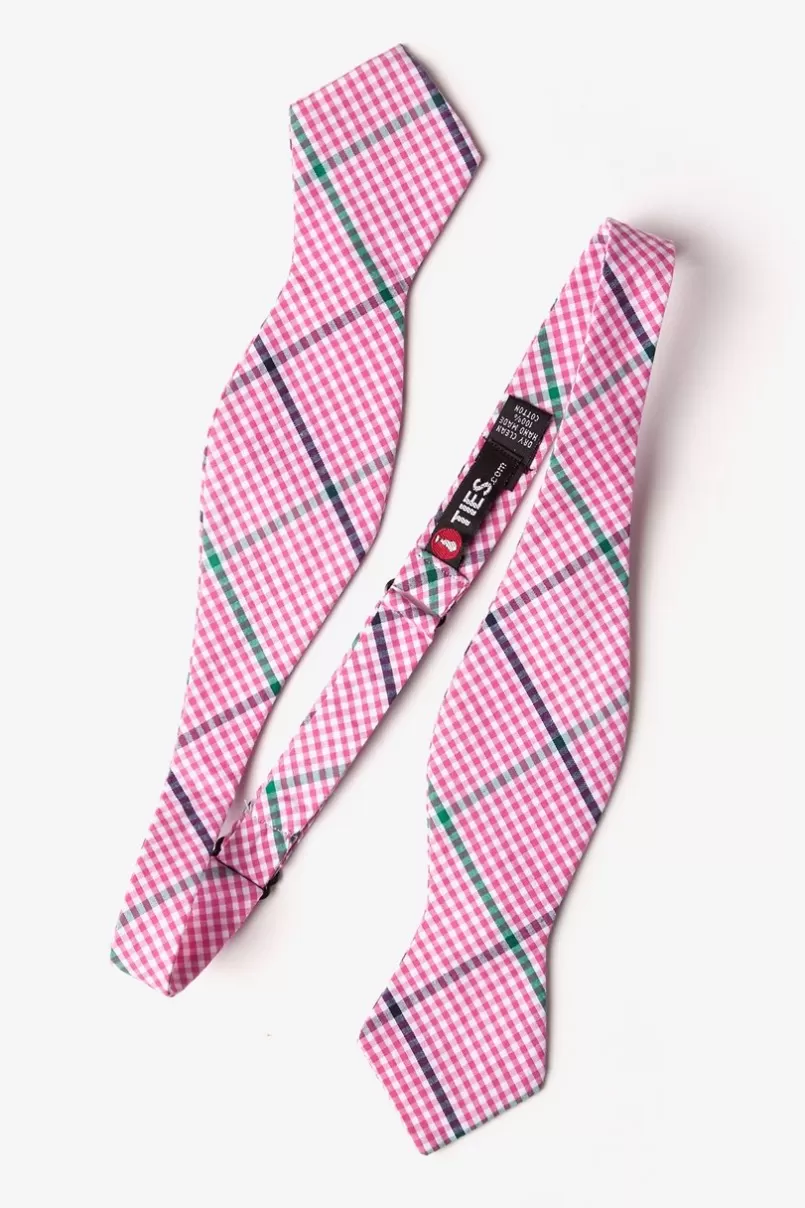 Ties Douglas Diamond Tip Bow Tie Pink Sale