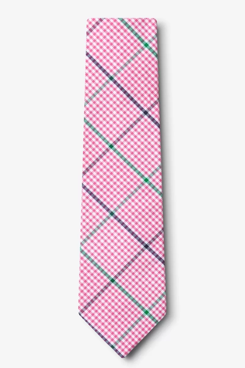 Ties Douglas Extra Long Tie Pink New