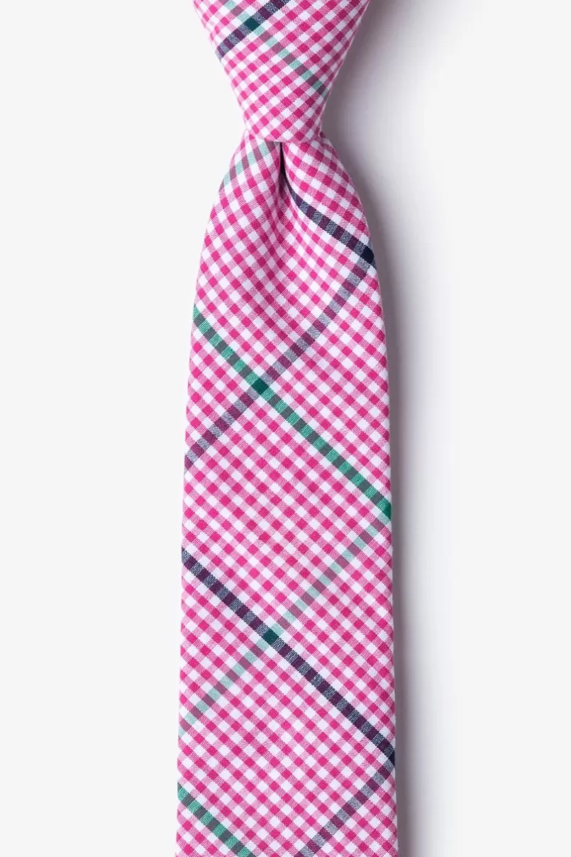 Ties Douglas Skinny Tie Pink Outlet