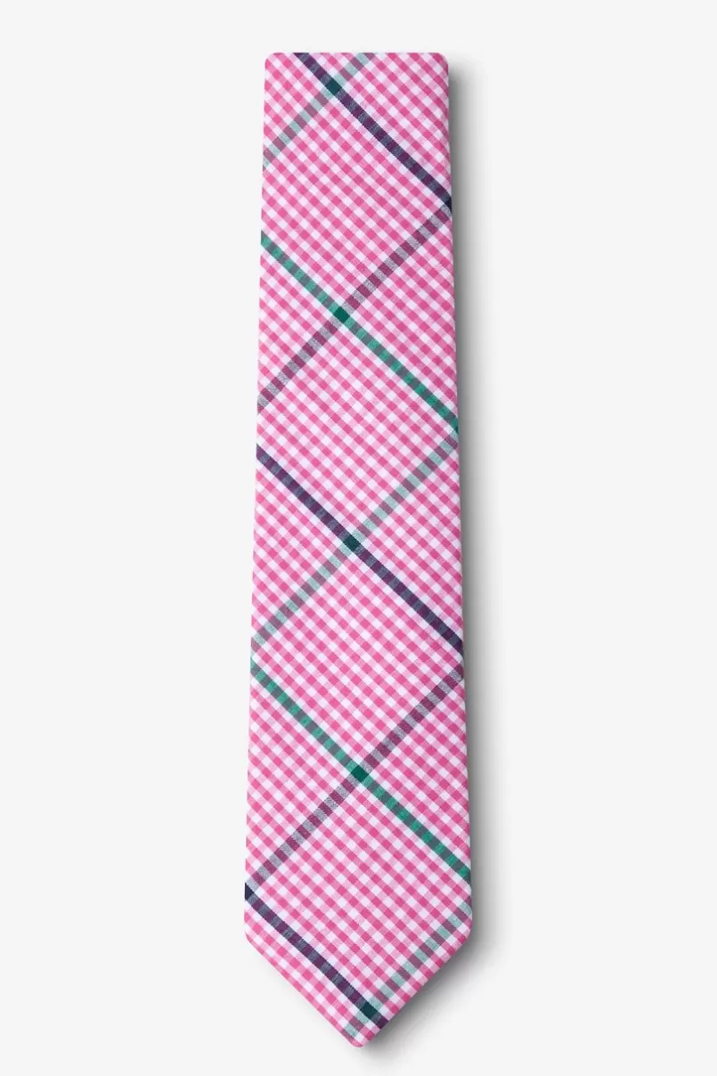 Ties Douglas Skinny Tie Pink Outlet