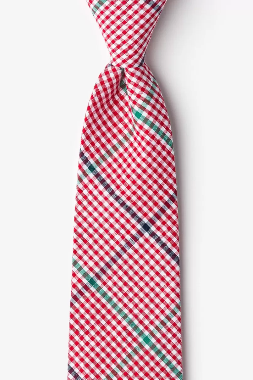 Ties Douglas Extra Long Tie Red Discount