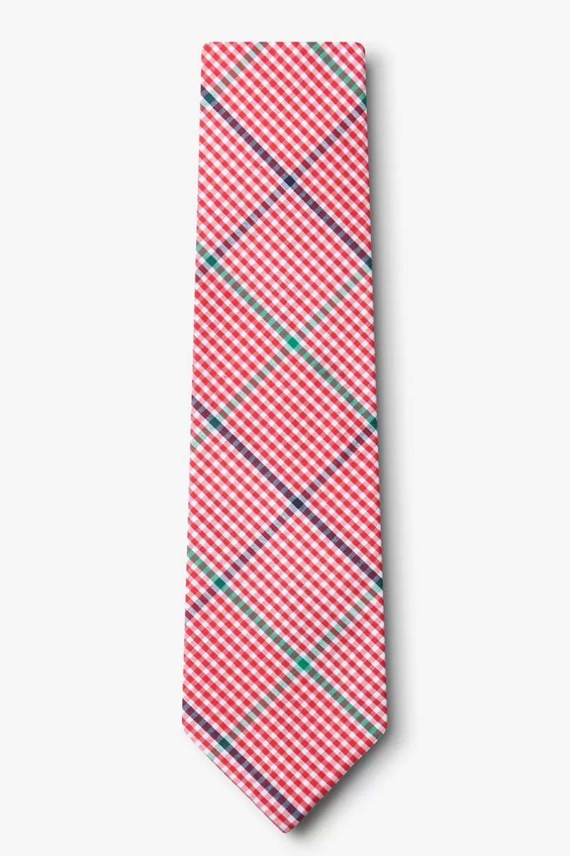 Ties Douglas Extra Long Tie Red Discount